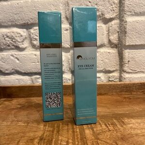 New, Sealed Bundle of 2 Holyom Eye Cream, Wrinkles, Dark Circles, Firming